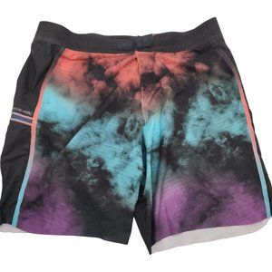 O'Neill Hyperfreak Hydro No Tie Fly Board swim trunks Mens size 38